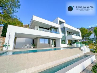 Exterior view of House or chalet for sale in Altea  with Air Conditioner, Heating and Private garden