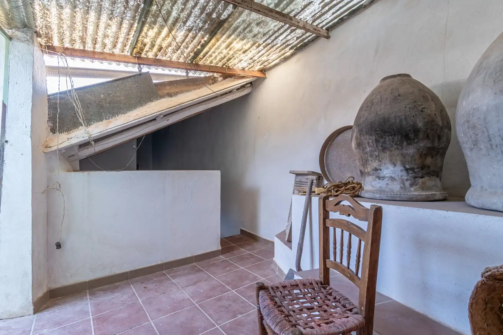 Terrassa de Casa o xalet en venda en Chimeneas