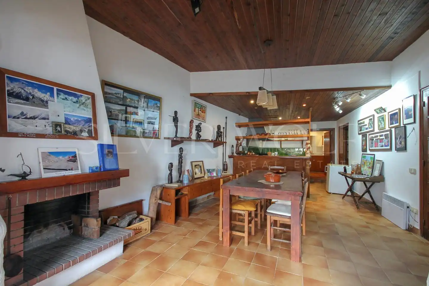 Comedor de Casa o chalet en venta en Mataró con Aire acondicionado, Calefacción y Jardín privado