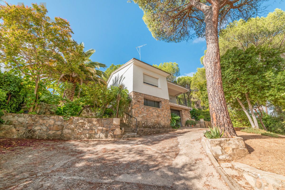 Vista exterior de Casa o chalet en venta en San Martín de Valdeiglesias con Aire acondicionado, Calefacción y Jardín privado