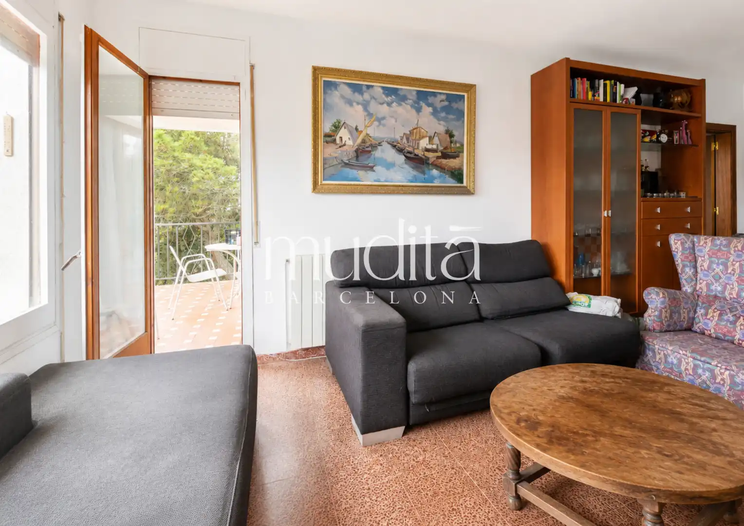 Living room of Houses for sale in L'Ametlla del Vallès  with Heating, Private garden and Terrace