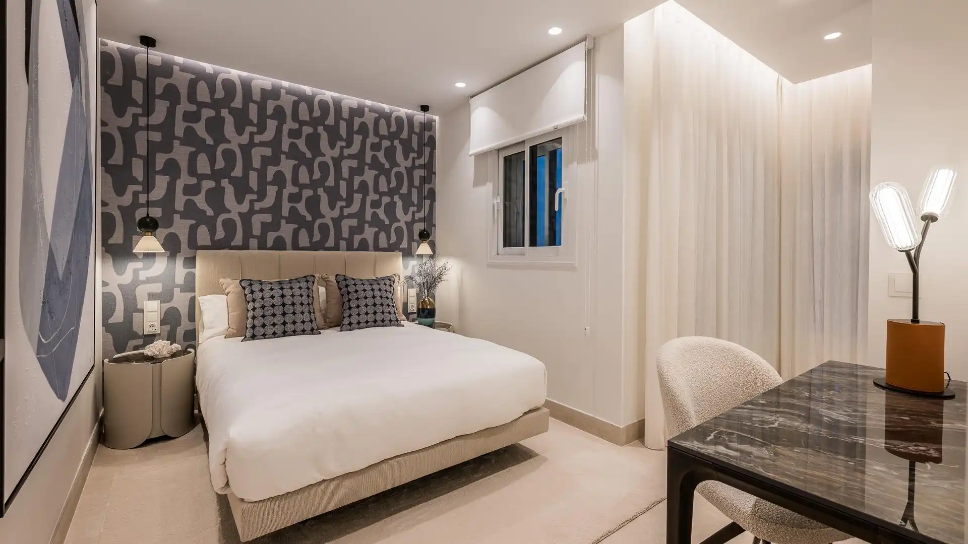 Bedroom of Apartments for sale in Estepona  with Air Conditioner, Terrace and Storage room