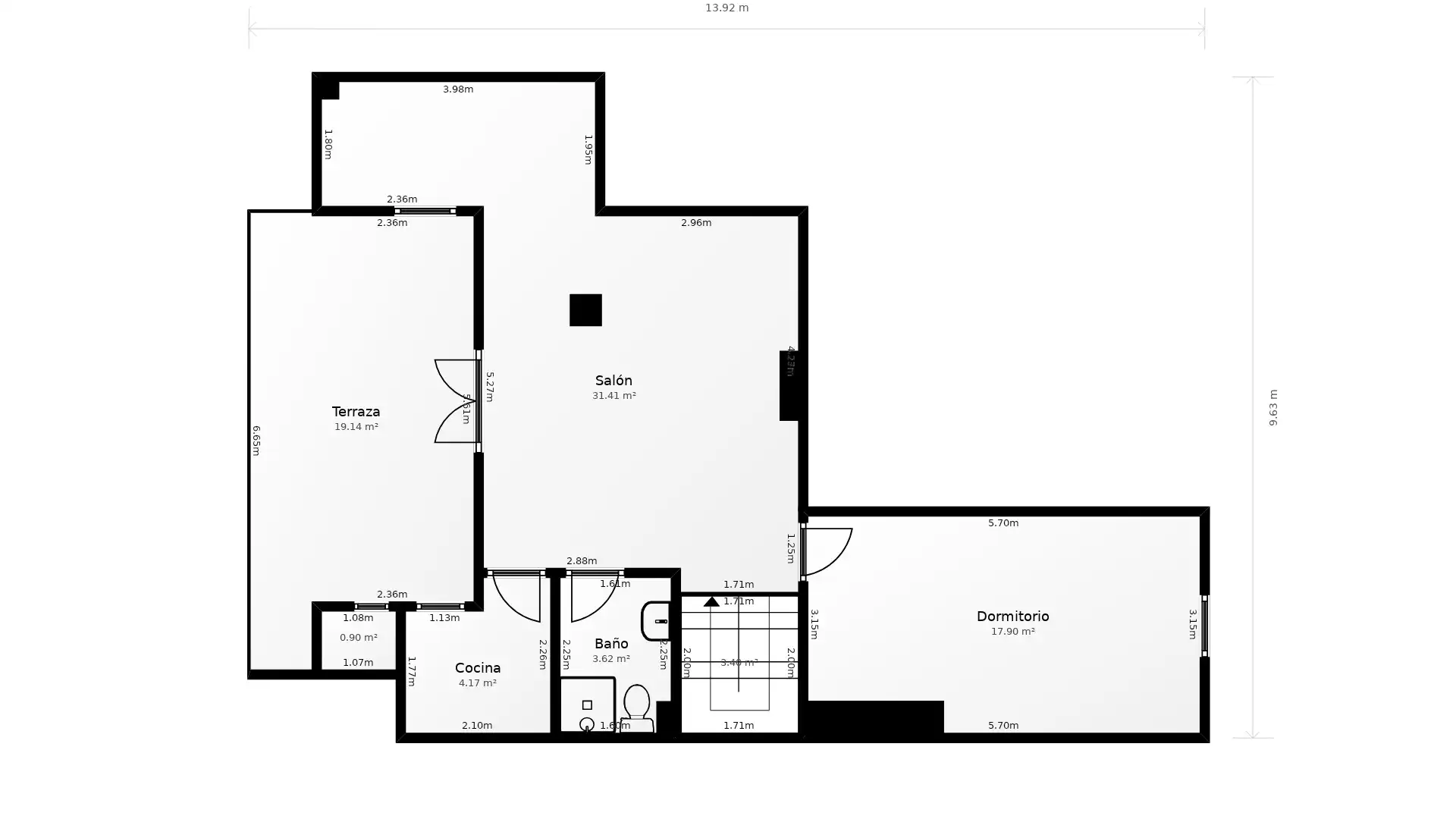 Dúplex en venta en Manresa con Terraza, Trastero y Balcón