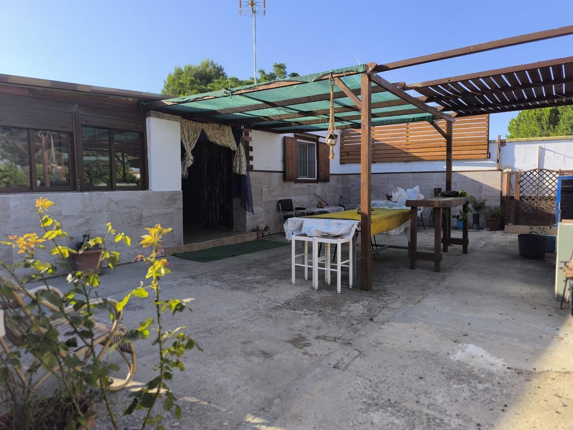 Terraza de Finca rústica en venta en Puerto Real con Jardín privado y Piscina
