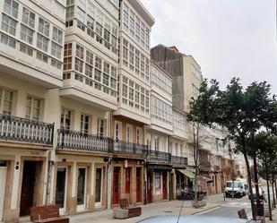 Exterior view of Apartment to rent in A Coruña Capital   with Heating, Parquet flooring and Storage room