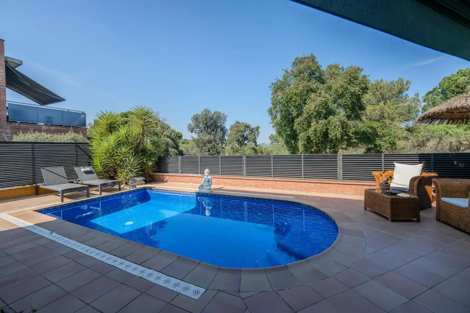 Piscina de Casa o xalet en venda en Lloret de Mar amb Calefacció, Jardí privat i Terrassa