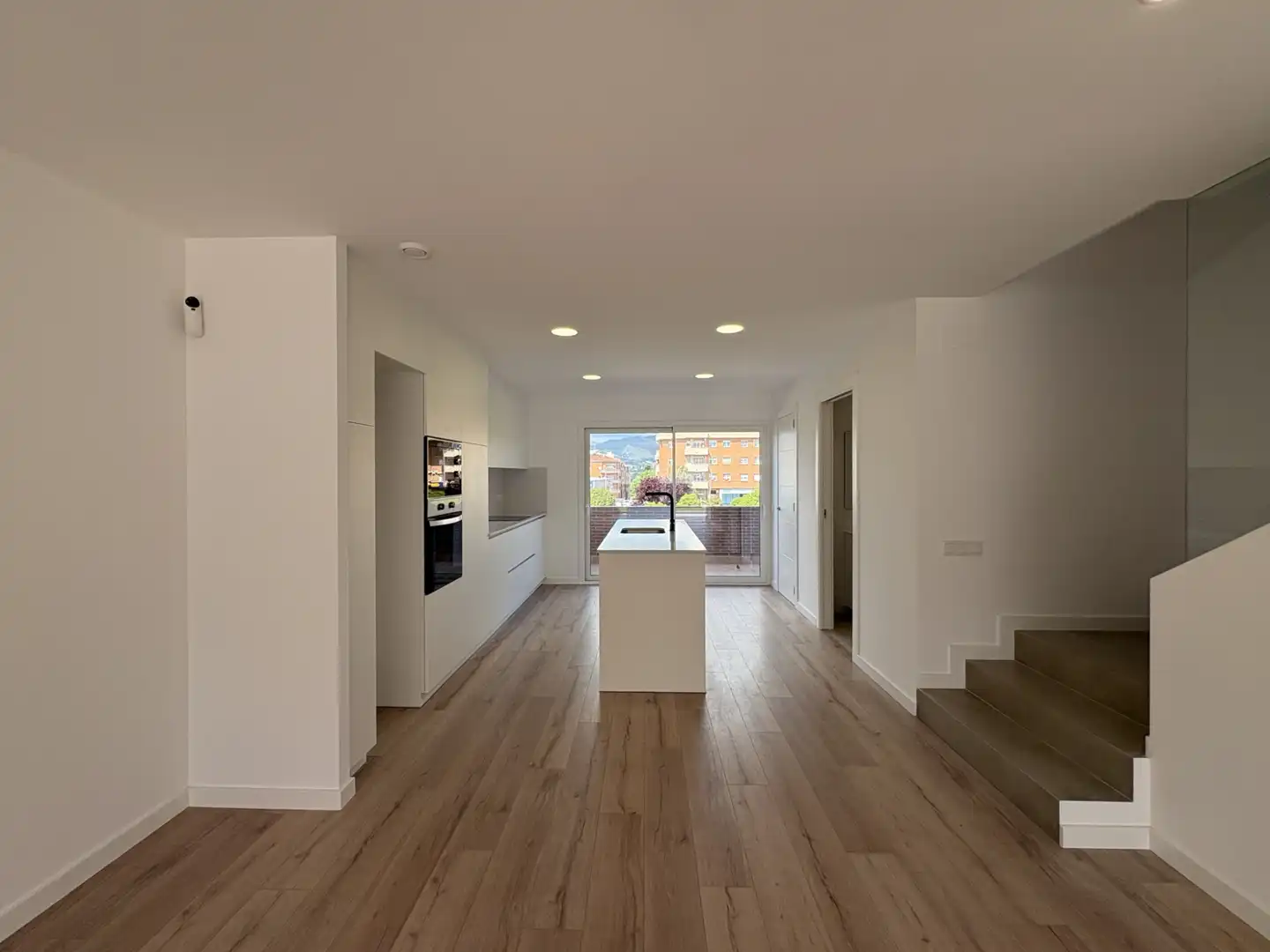 Cocina de Casa adosada en venta en Torelló con Calefacción, Jardín privado y Parquet