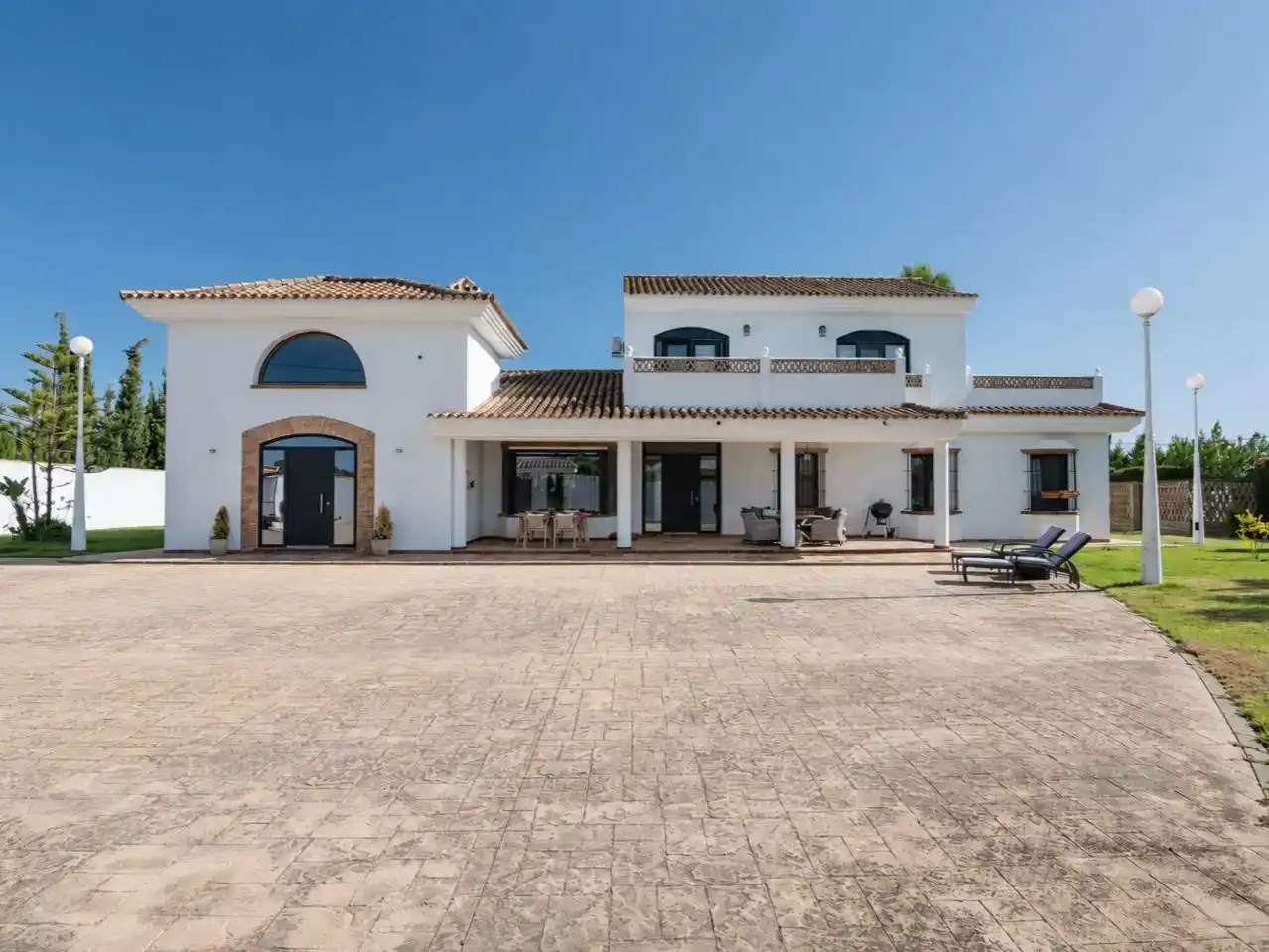 Vista exterior de Piso en venta en Aljaraque con Aire acondicionado, Jardín privado y Trastero