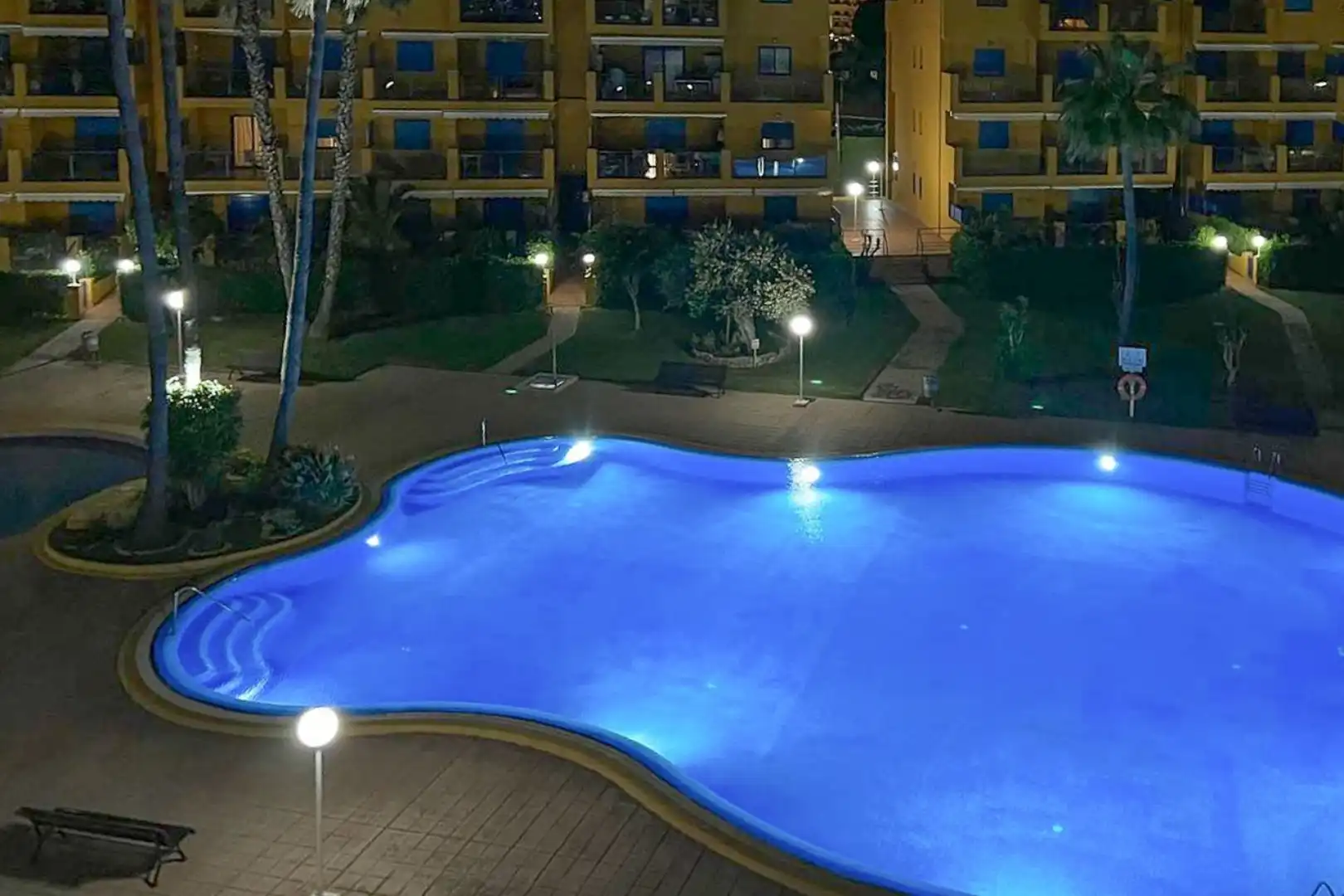 Swimming pool of Flat for sale in Dénia  with Heating
