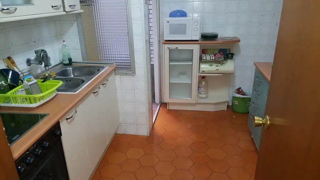 Küche von Wohnung zur Miete in Cuenca mit Heizung, Terrasse und Möbliert