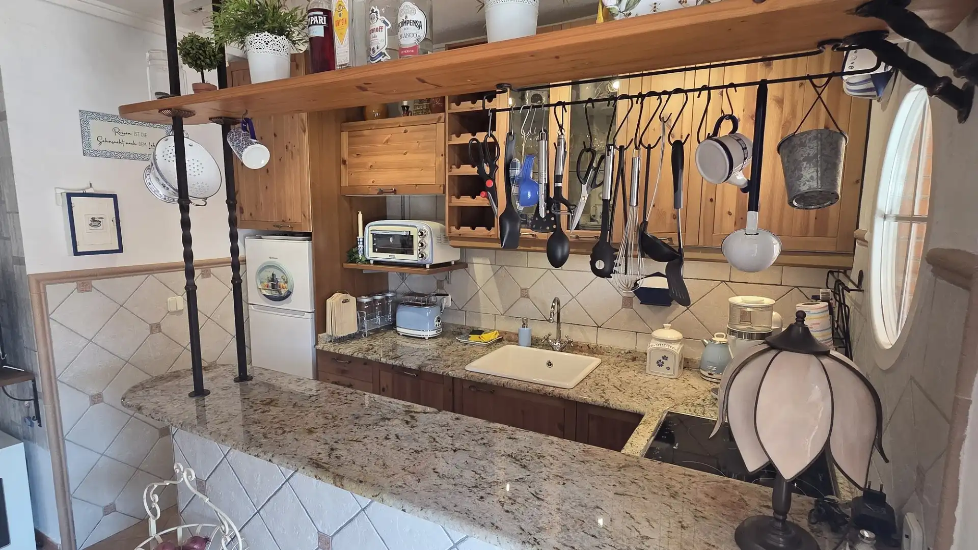 Cocina de Casa adosada en venta en Cartagena con Jardín privado, Terraza y Amueblado