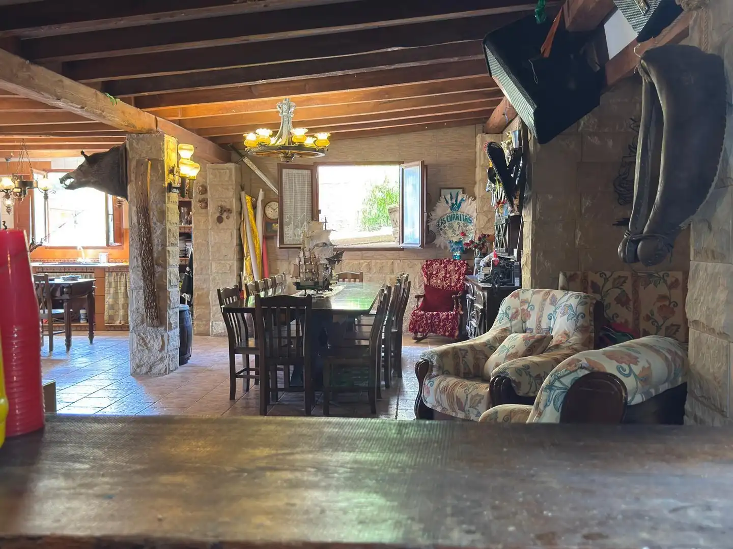Dining room of Houses for sale in Cunit  with Air Conditioner