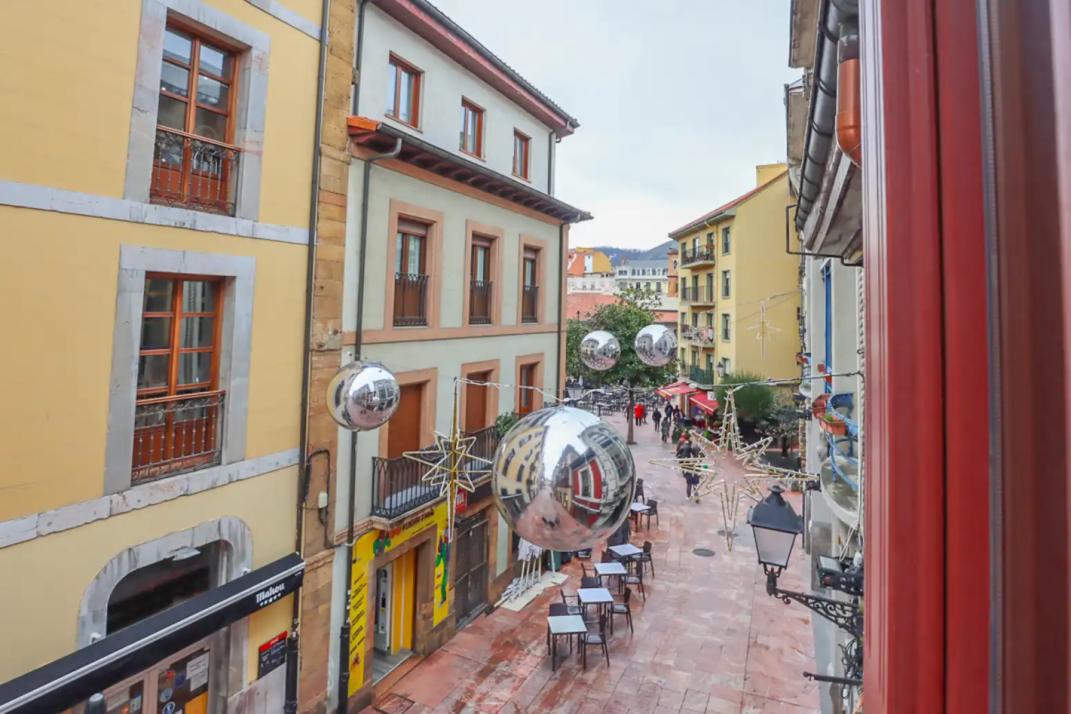 Exterior view of Flat for sale in Oviedo   with Heating, Parquet flooring and Terrace