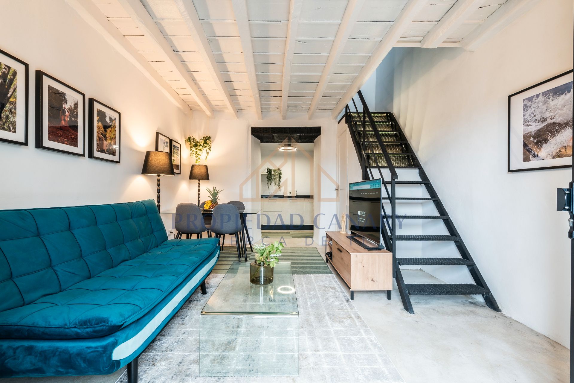 Sala d'estar de Casa o xalet de lloguer en Santa Úrsula amb Moblat, Forn i Rentadora