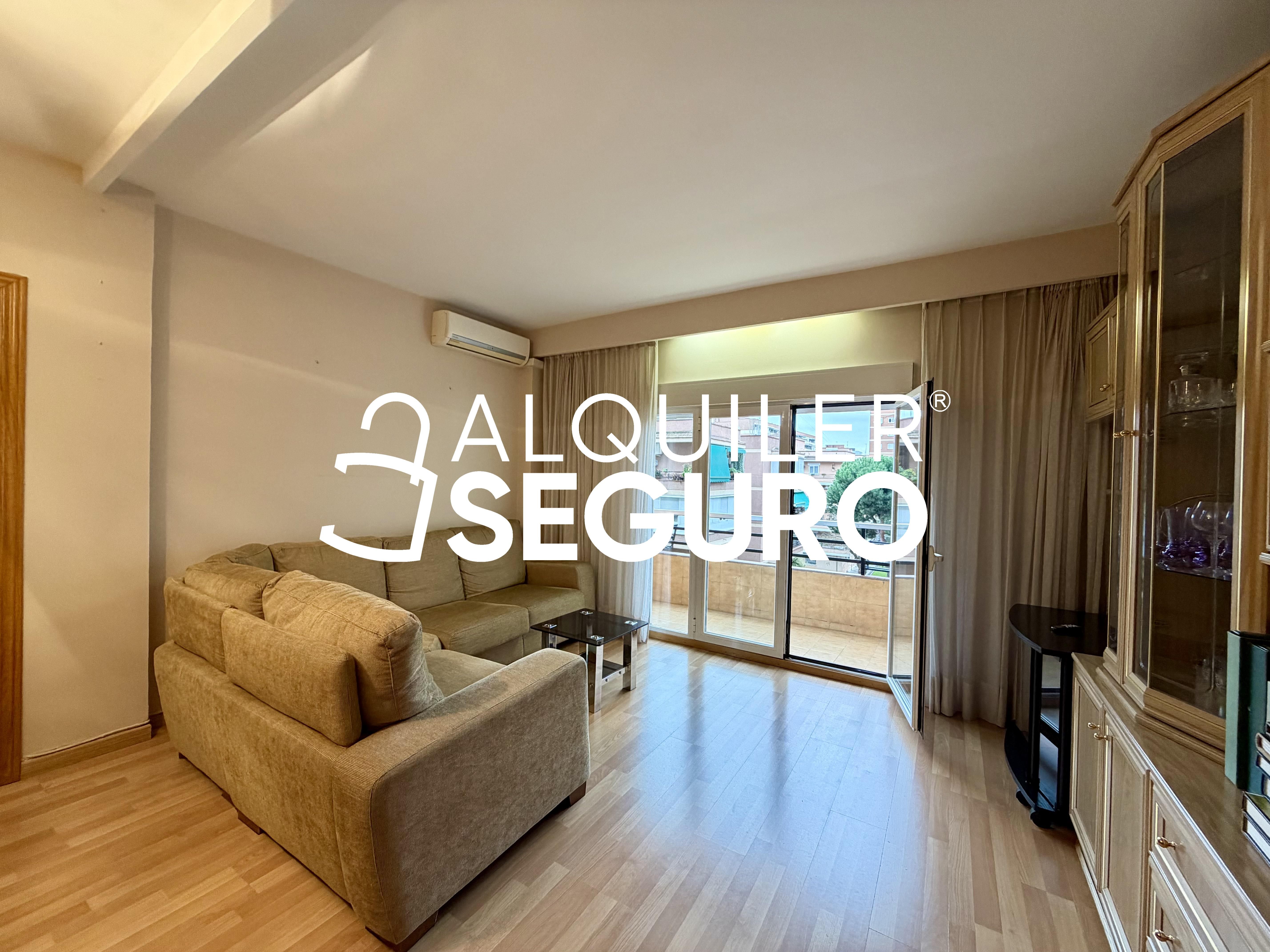 Sala d'estar de Pis de lloguer en Leganés amb Aire condicionat, Calefacció i Terrassa