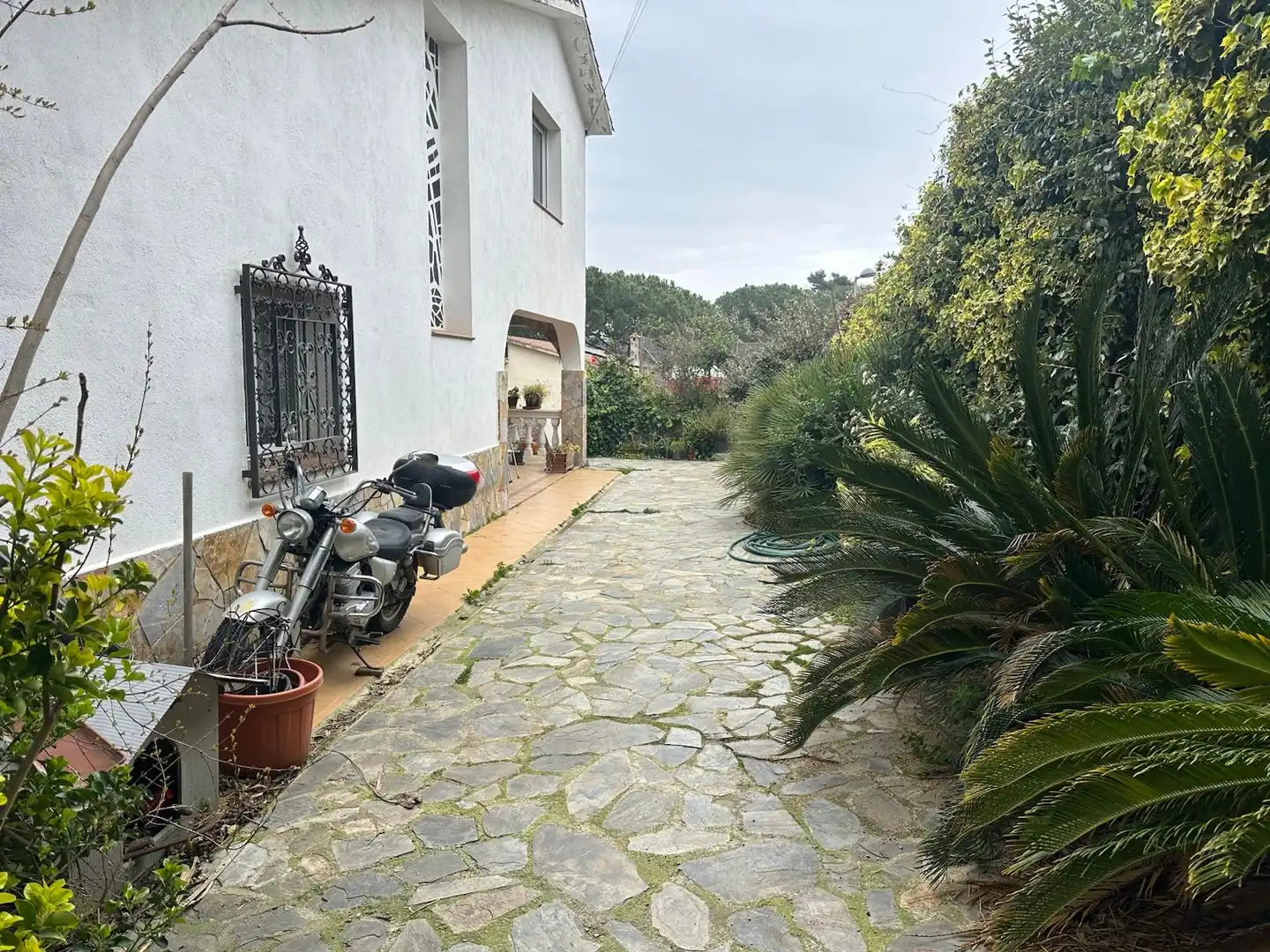 Vista exterior de Casa o xalet en venda en Argentona amb Calefacció, Jardí privat i Moblat