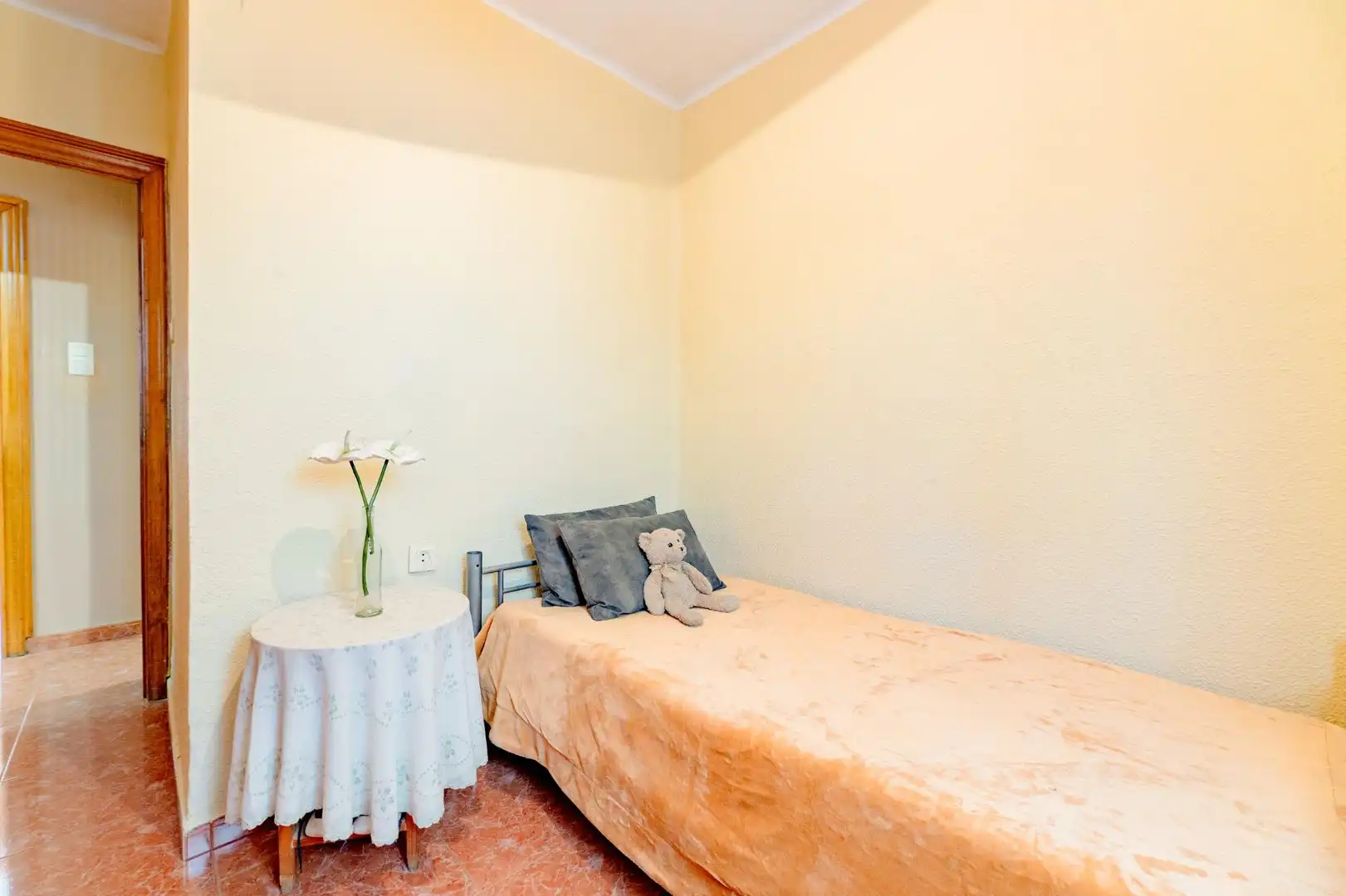 Bedroom of Flat for sale in Quatre Carreres