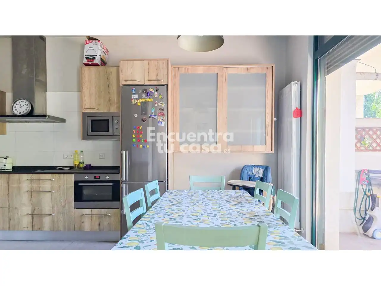 Cocina de Casa o chalet en venta en Puente la Reina / Gares con Aire acondicionado, Calefacción y Parquet