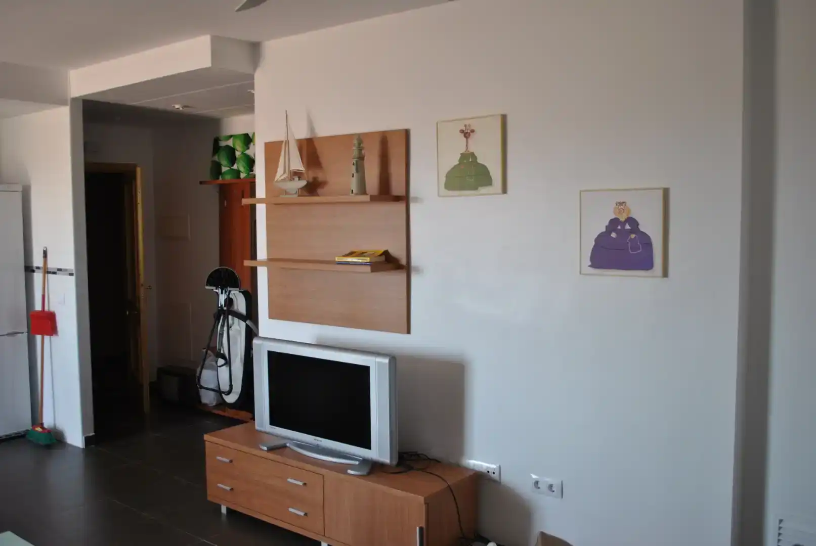 Sala d'estar de Apartament de lloguer en Casco Urbano