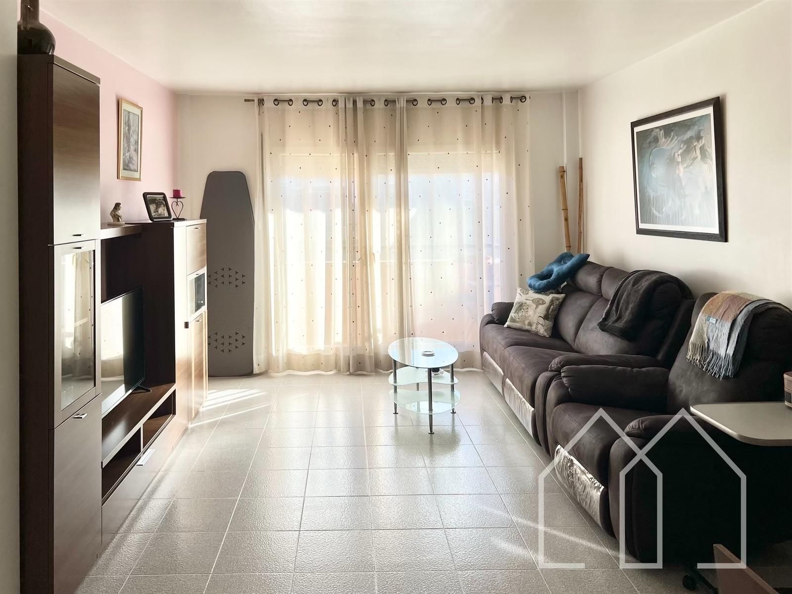 Living room of Attic for sale in Girona Capital  with Heating and Terrace
