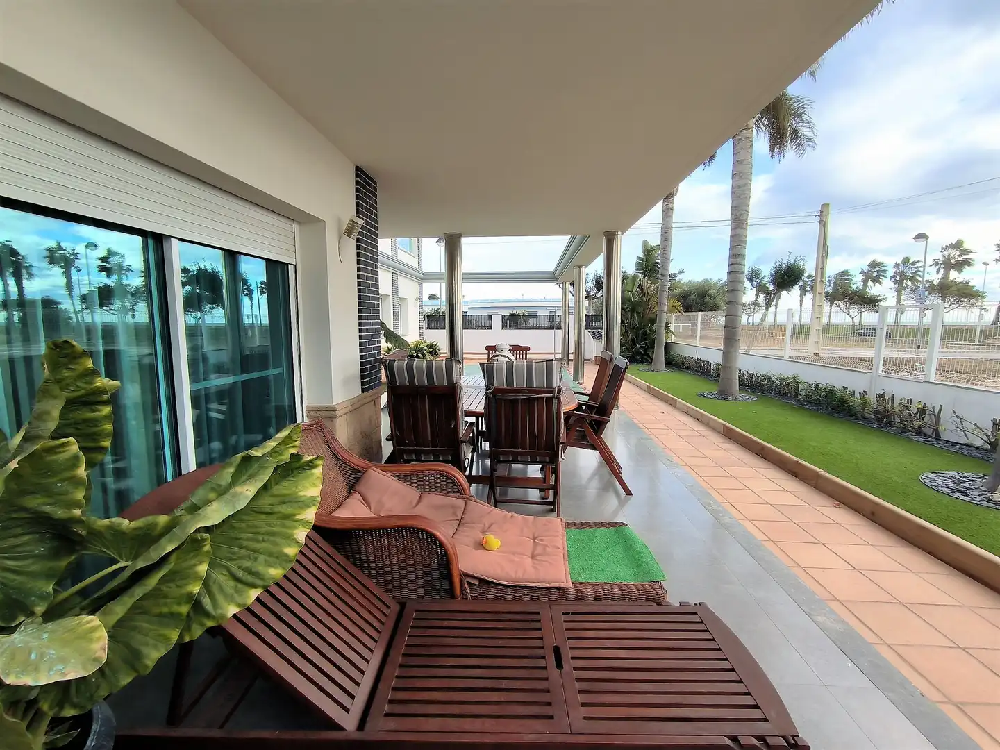 Terraza de Casa o chalet en venta en Alcanar con Aire acondicionado, Jardín privado y Terraza