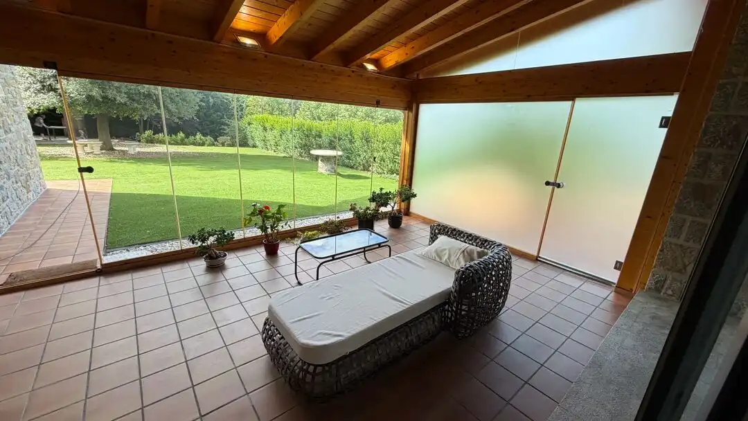 Terrassa de Casa o xalet en venda en Vitoria - Gasteiz amb Calefacció, Jardí privat i Terrassa