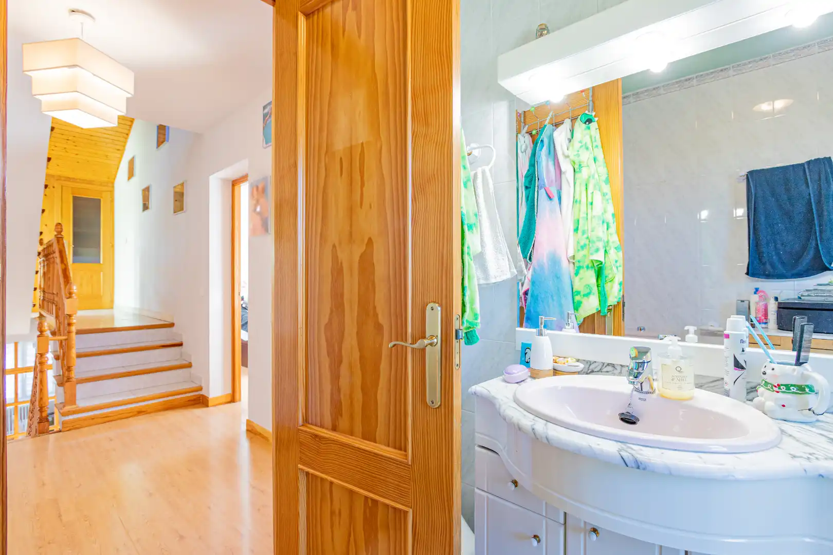 Baño de Casa o chalet en venta en Manzanares El Real con Calefacción, Jardín privado y Amueblado