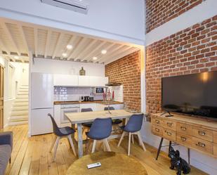 Kitchen of Duplex to rent in  Madrid Capital  with Air Conditioner