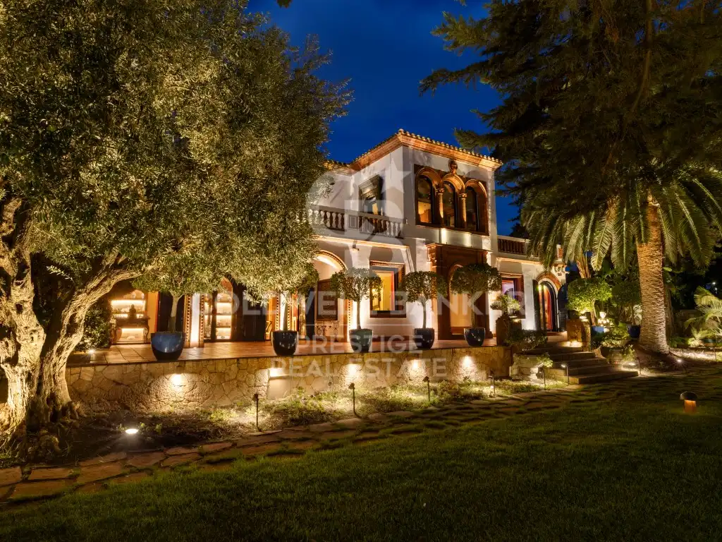 Vista exterior de Casa o chalet en venta en Sitges con Aire acondicionado, Jardín privado y Terraza