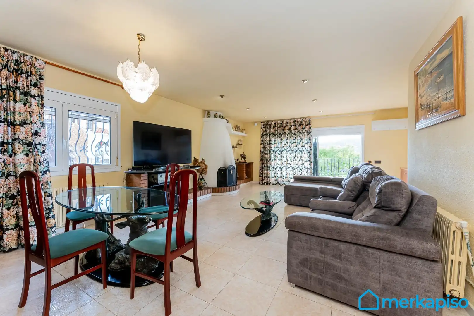 Living room of Country homes for sale in Gavà  with Heating, Private garden and Swimming Pool
