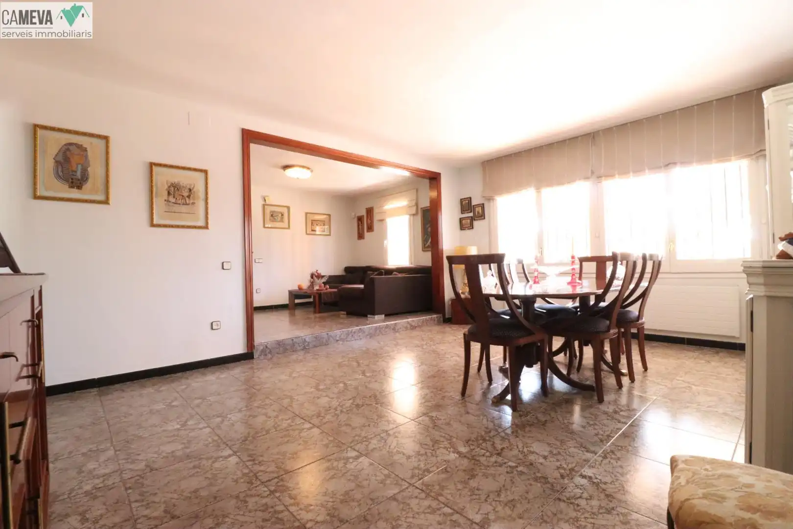 Living room of Houses for sale in Terrassa  with Heating, Private garden and Terrace