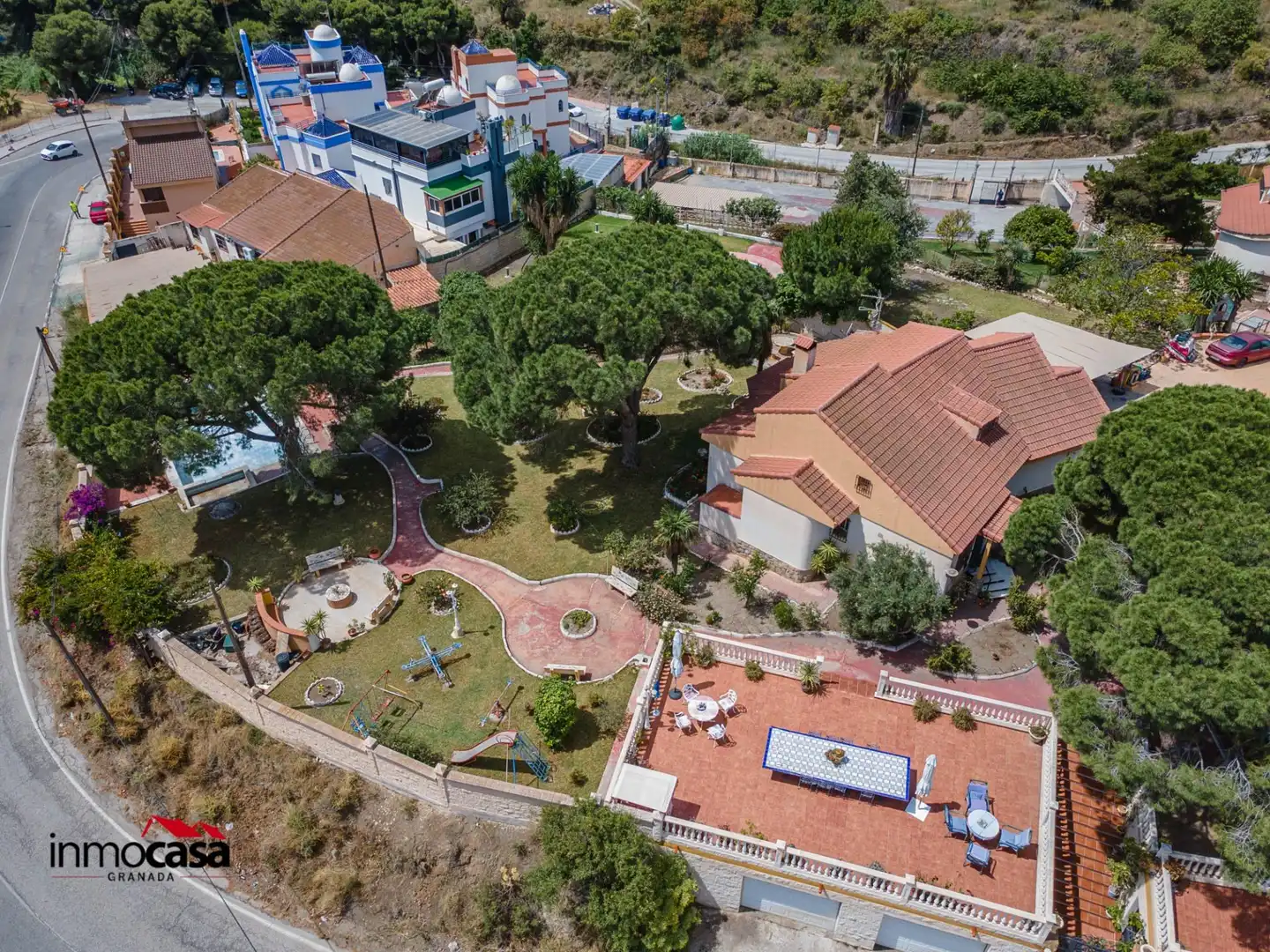 Jardín de Casa o chalet en venta en Motril con Aire acondicionado, Terraza y Piscina