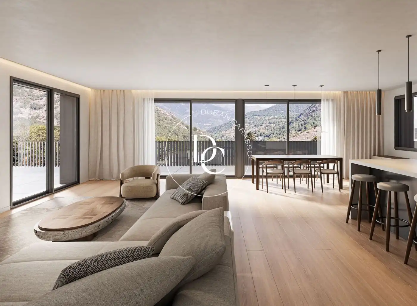Xalet d'obra nova amb terrassa en venda a Camí del Coll d'Ordino 29, imagen 3