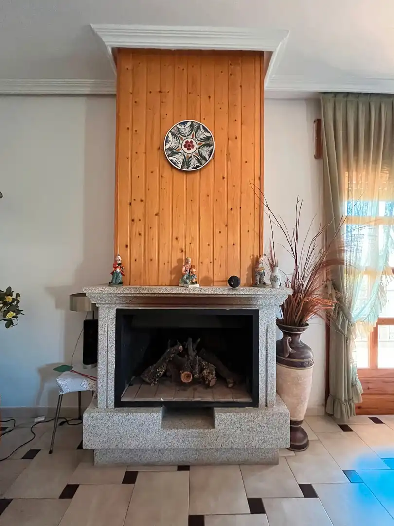 Sala de estar de Casa o chalet en venta en Santibáñez de Tera con Amueblado