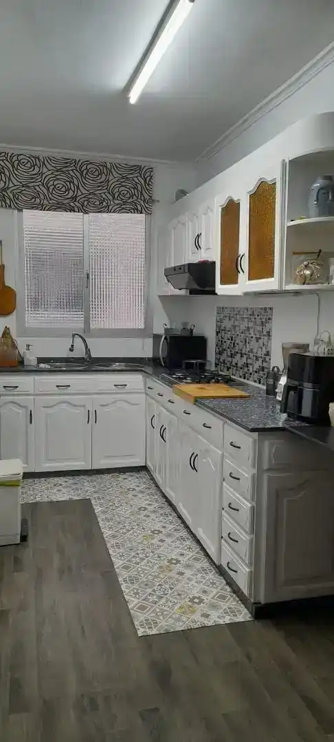 Kitchen of Flat for rent in Catarroja  with Parquet flooring, Furnished and Washing machine