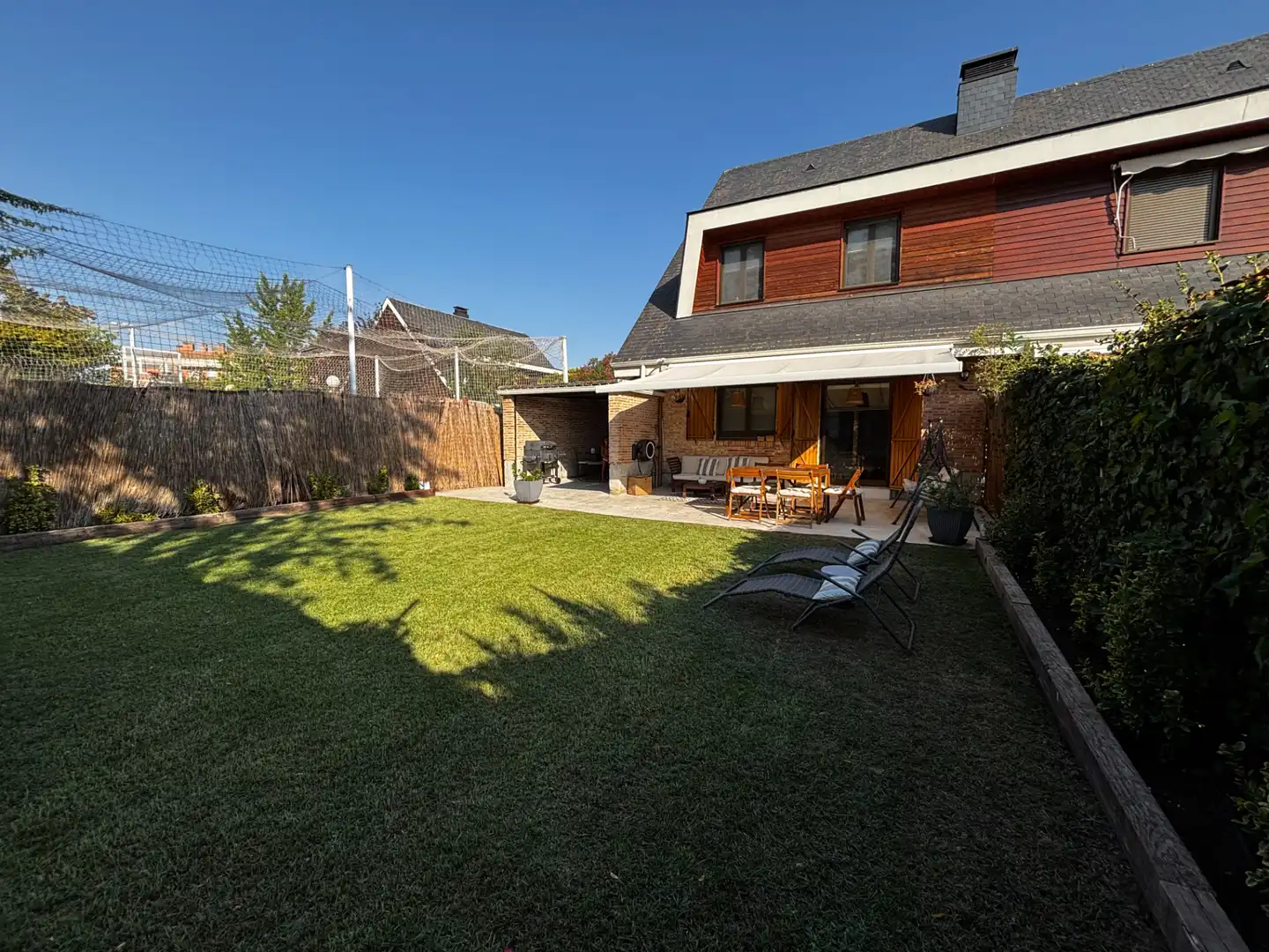 Terraza de Casa adosada en venta en Algete con Aire acondicionado, Calefacción y Jardín privado