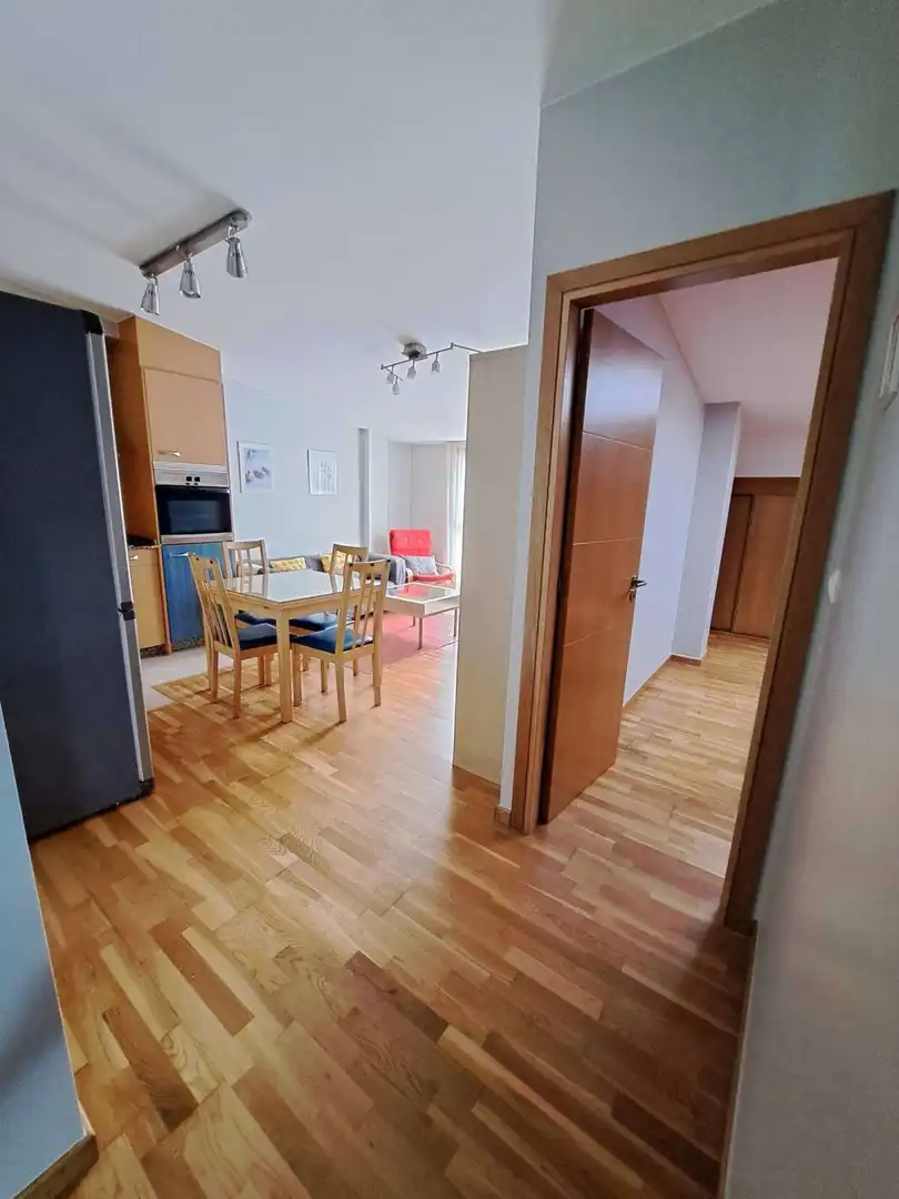 Sala d'estar de Apartament per a compartir en Vigo  amb Aire condicionat, Terrassa i Moblat
