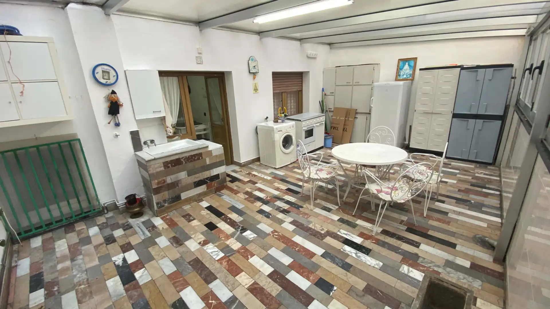 Kitchen of Flat for sale in San Martín del Rey Aurelio  with Heating, Parquet flooring and Terrace