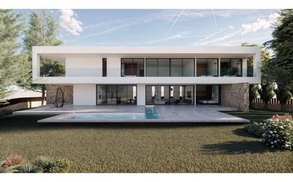 Vista exterior de Casa o xalet en venda en Calvià amb Jardí privat, Terrassa i Piscina