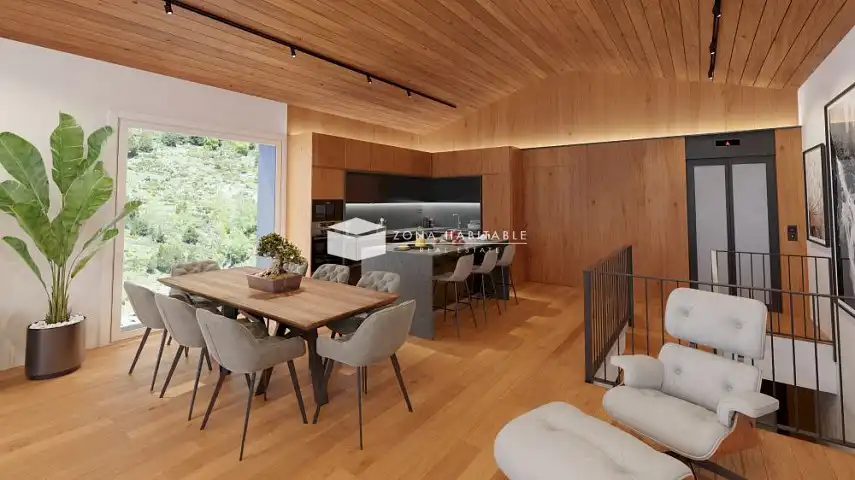 Casa aparellada amb jardí en venda a Soldeu - Incles, imagen 15