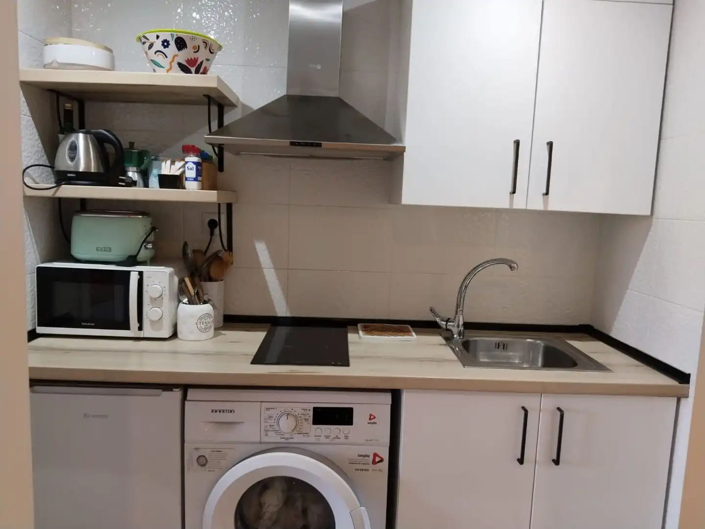 Küche von Wohnung zur Miete in  Granada Capital mit Klimaanlage