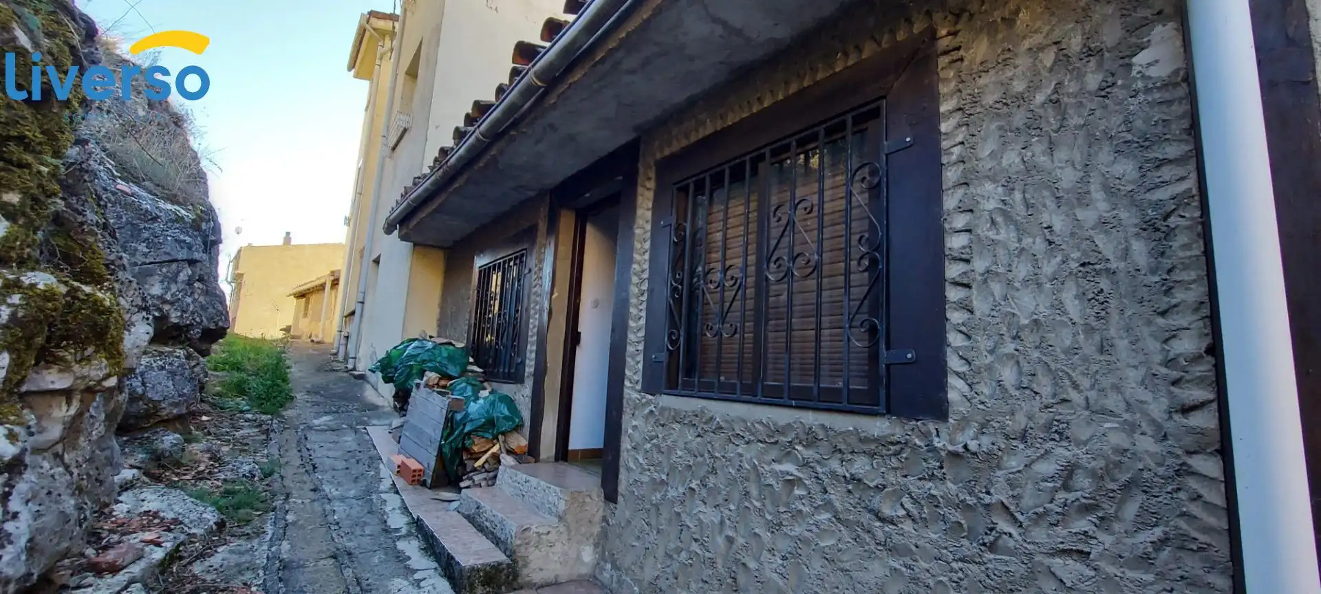 Vista exterior de Finca rústica en venta en Huerta de Rey con Calefacción, Trastero y Amueblado