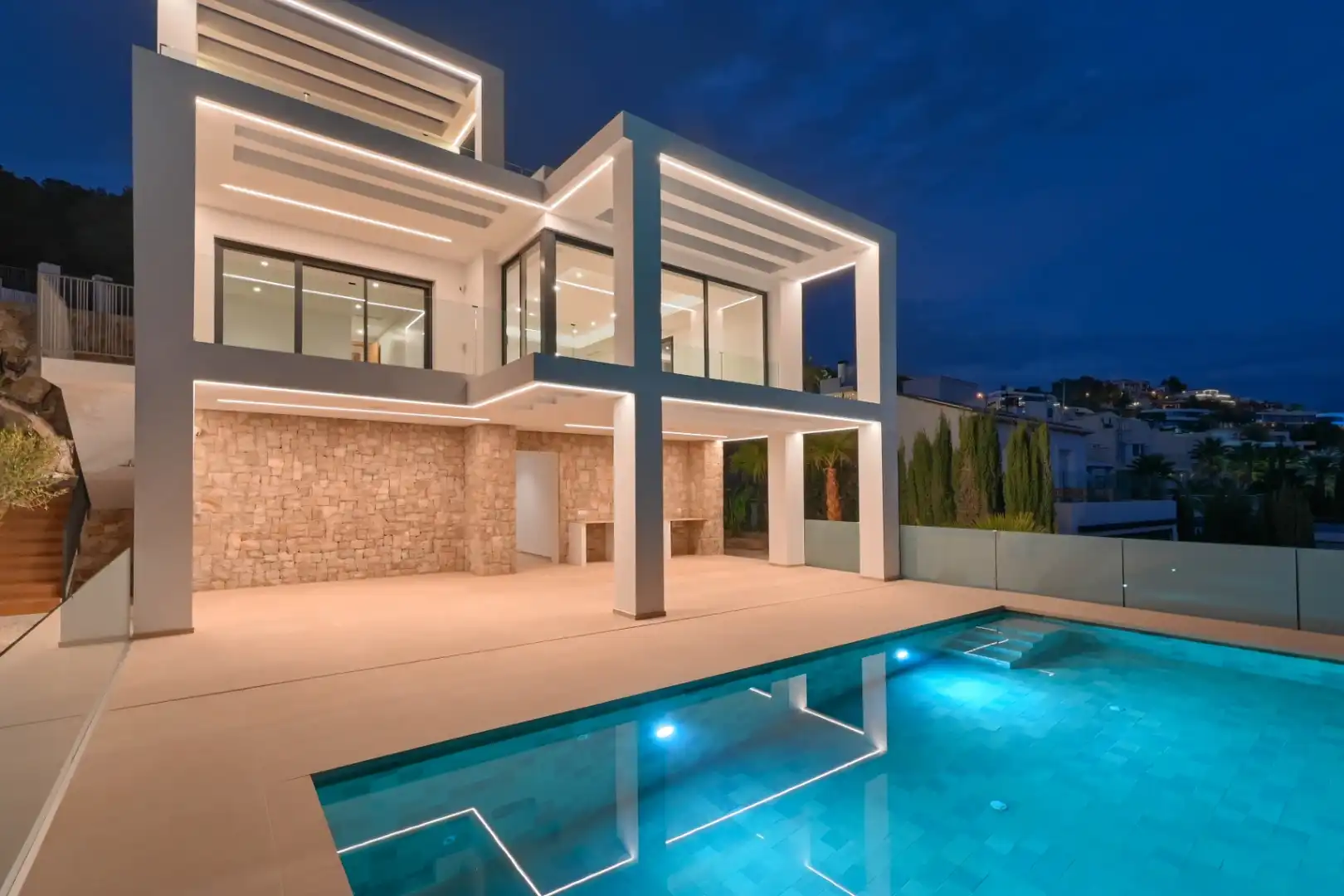 Villa mit Pool zum Verkauf in La Fustera