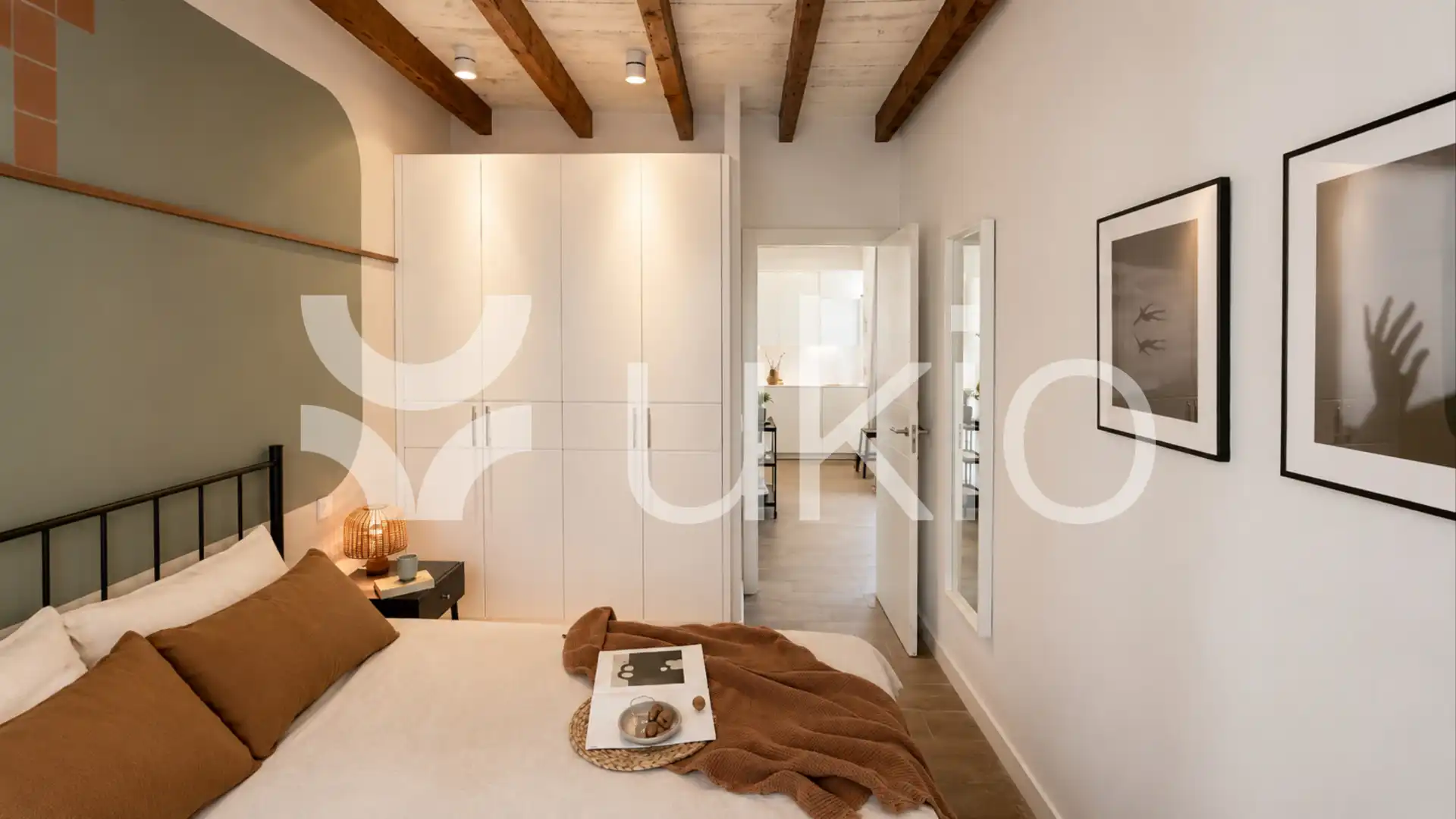 Bedroom of Apartments for rent in Madrid  with Air Conditioner, Heating and Furnished