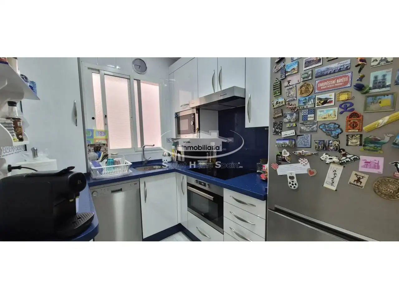 Kitchen of Flat for sale in Sanlúcar de Barrameda  with Air Conditioner, Terrace and Furnished