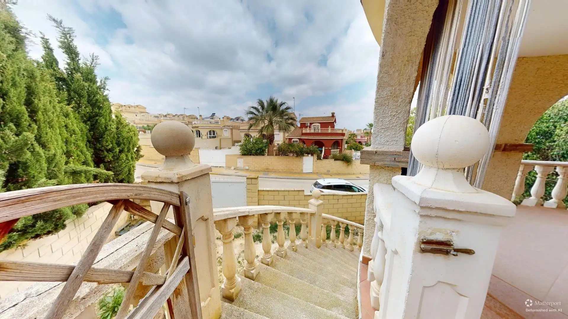 Terraza de Casa adosada en venta en Monforte del Cid con Jardín privado