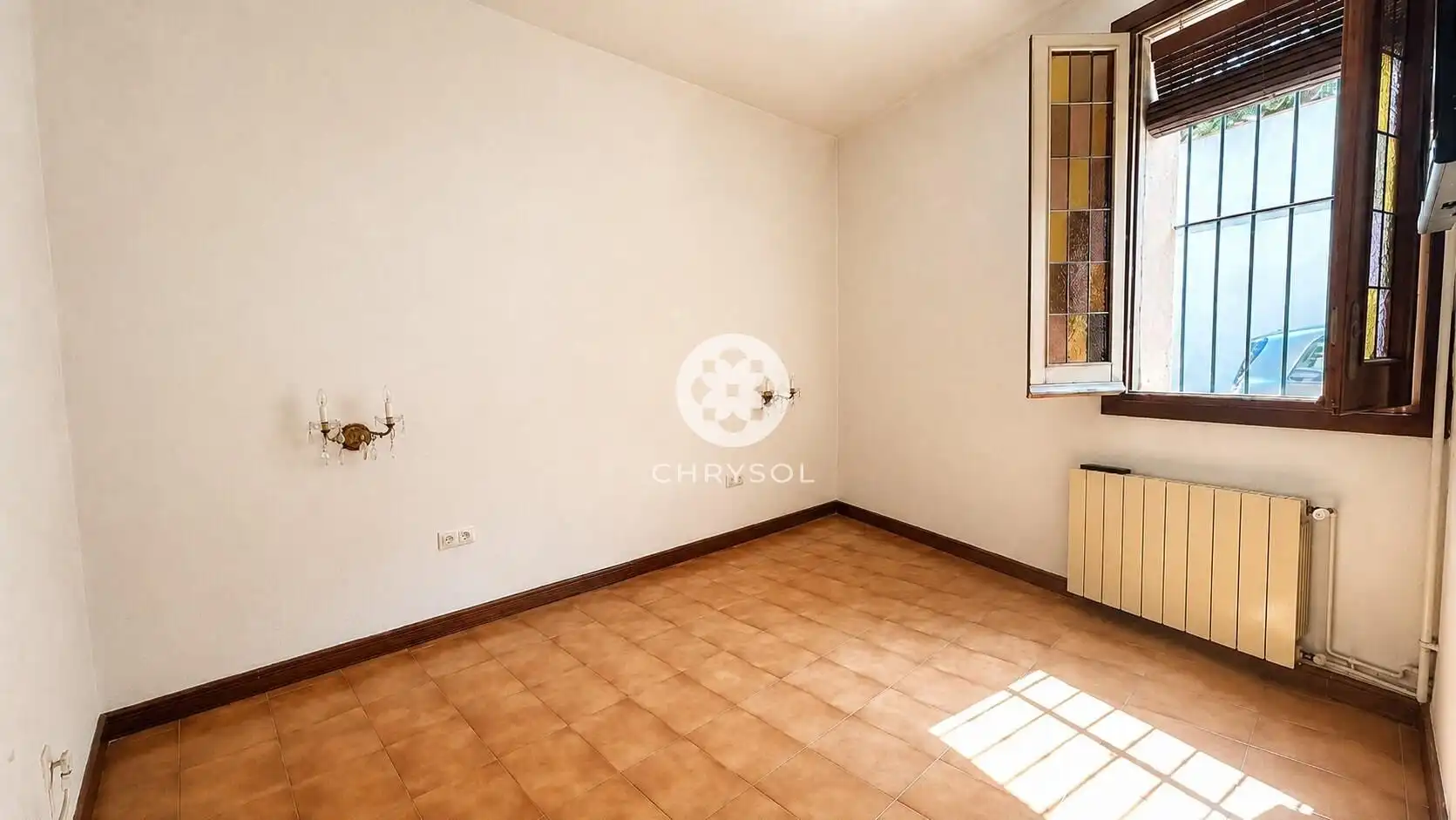 Sala de estar de Casa o chalet en venta en Barcelona con Aire acondicionado y Calefacción