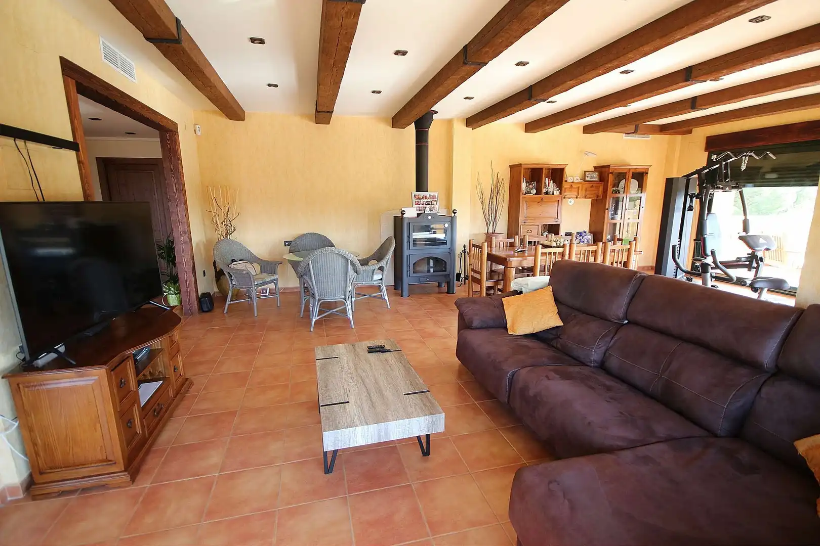 Sala d'estar de Casa o xalet en venda en Petrer
