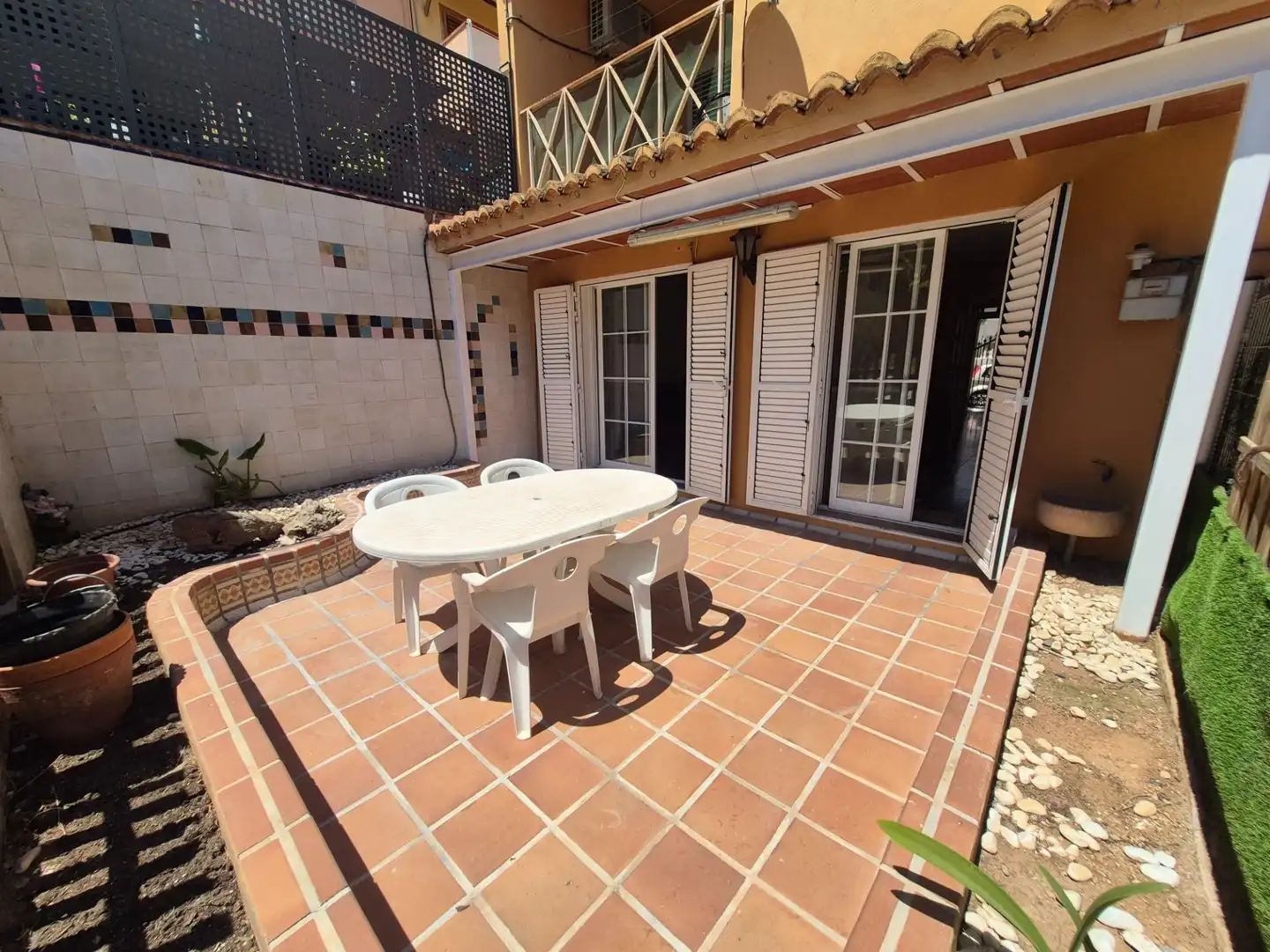 Terraza de Casa adosada de alquiler en Manises con Aire acondicionado, Terraza y Amueblado