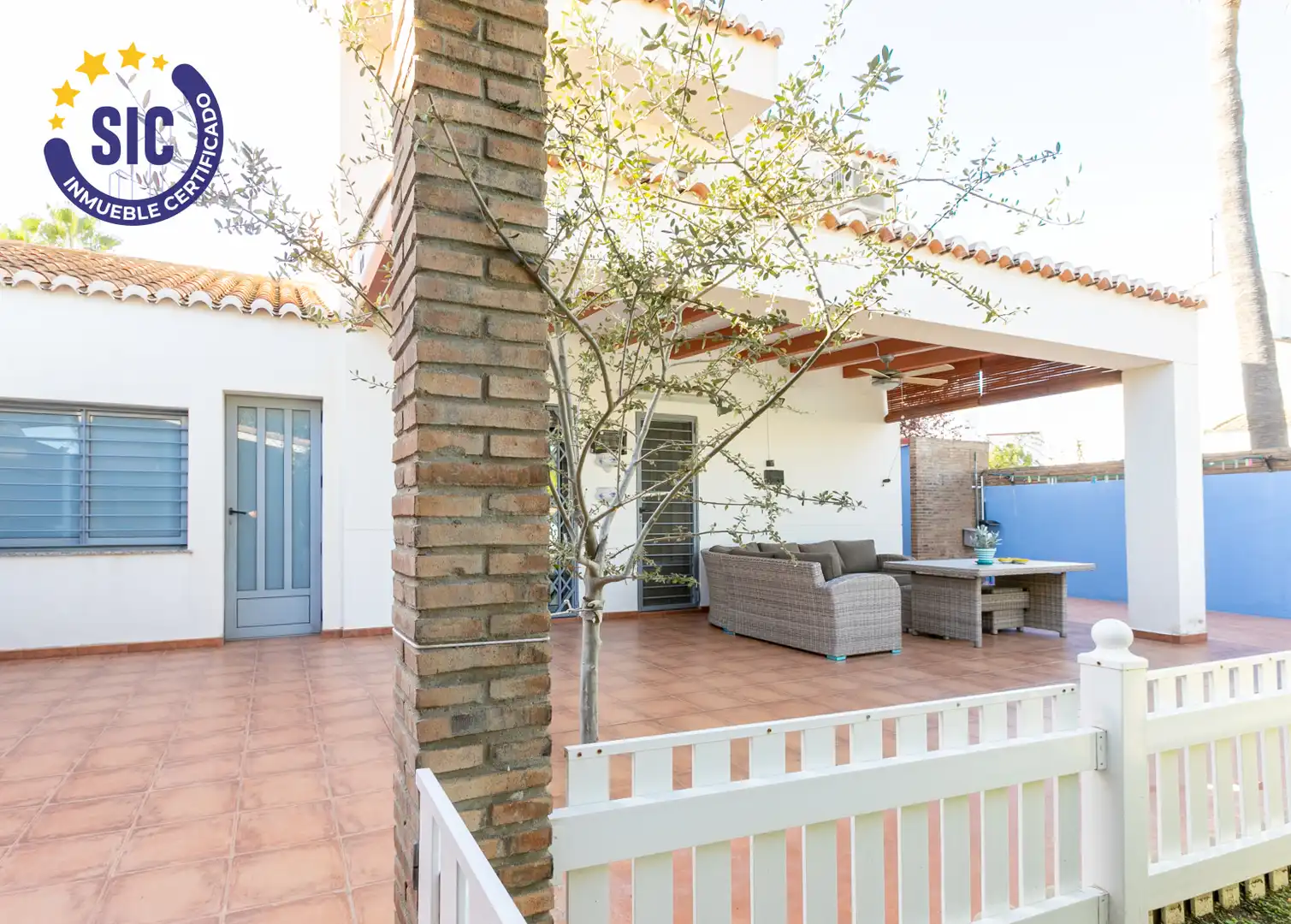 Terraza de Casa o chalet en venta en Sagunto / Sagunt con Aire acondicionado, Calefacción y Jardín privado